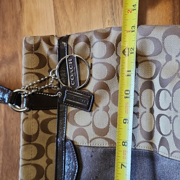 Coach Tan & Brown Shoulder Bag - Picture 11 of 13